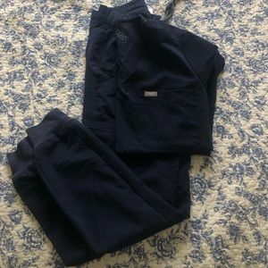 Figs scrubs, navy blue size xs